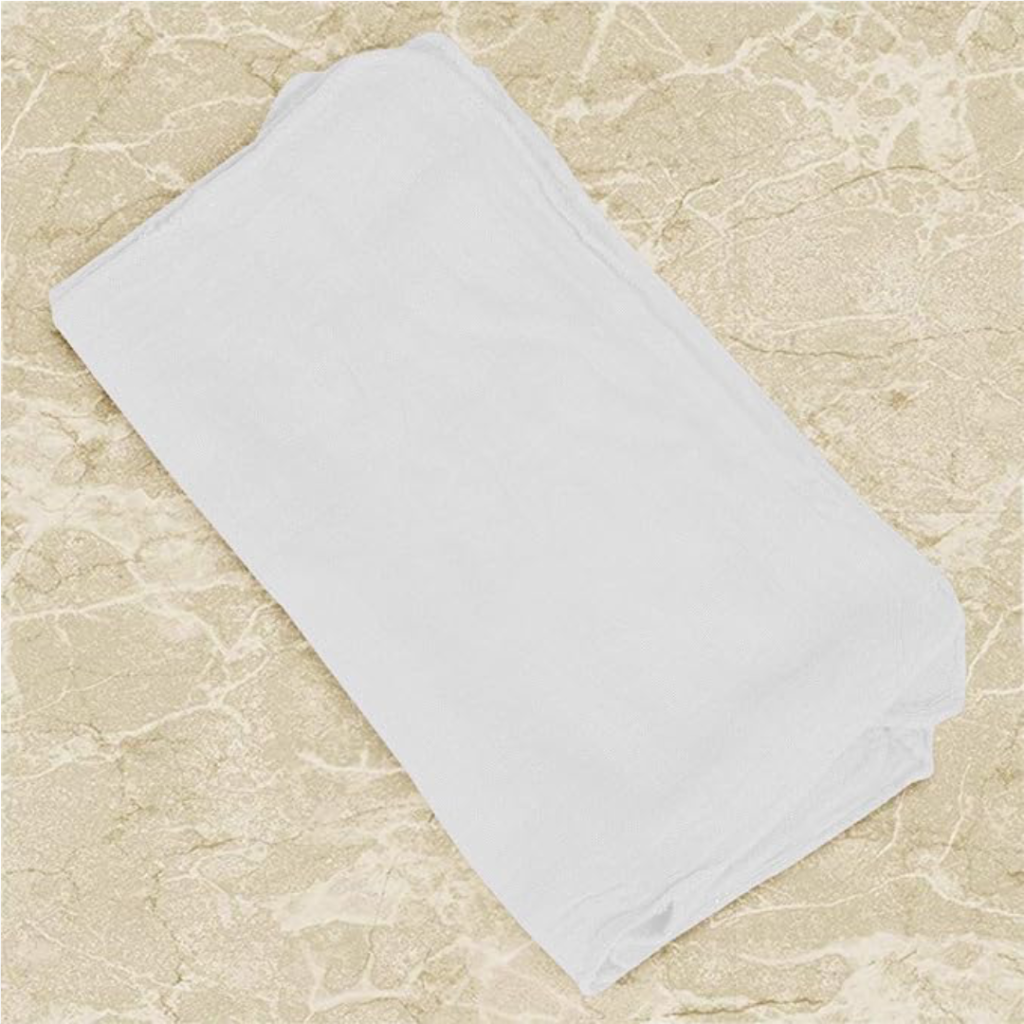 Shop Towels – 300 Towels per Case | Reusable Cleaning Rags | Durable Cotton Cleaning Towels | 13” x 13”